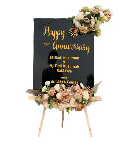 Papan Bunga Akrilik Lebak