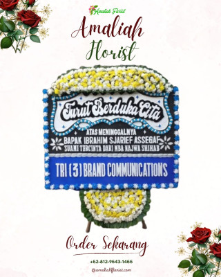 Papan Bunga Duka di Lebak