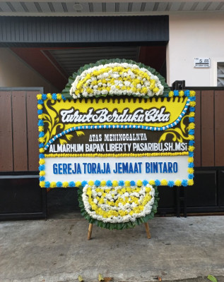 Papan Bunga Duka di Lebak