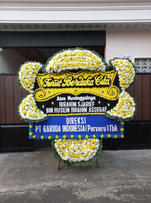 Papan Bunga Duka di Lebak